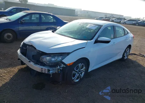 2018 Honda Civic Lx из США, поврежденный, VIN 2HGFC2F50JH555450